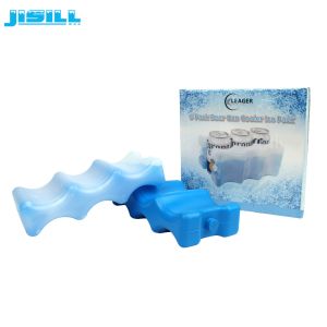 Shrink Film Packing Freezer Ice Blocks Hard Plastic With Special Formulated Gel
