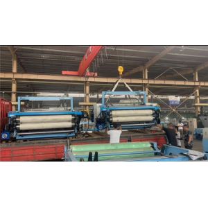 1600mm Full CNC Heavy Duty Wire Mesh Weaving Machine With Continuous Web Removal