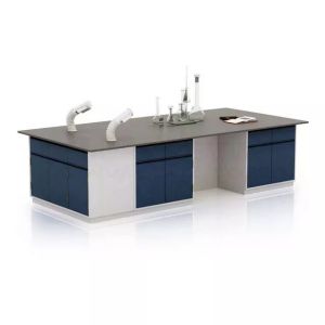 Safe Resin Board Wall Bench Laboratory Wooden Lab Work Tables Bench For School