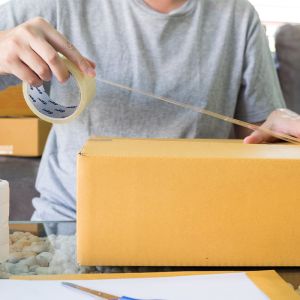 Clear Bopp Packing Tape For Carton Sealing And Masking