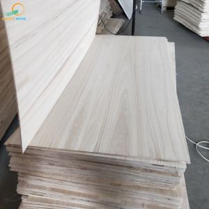 Natural Color Qingfa Paulownia Wood Board Project Solution Capability in Graphic