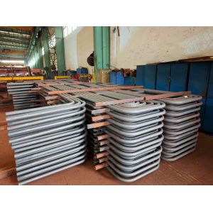 Coal-Fired Power Plant Superheater Coil with Anti-Wear Shield