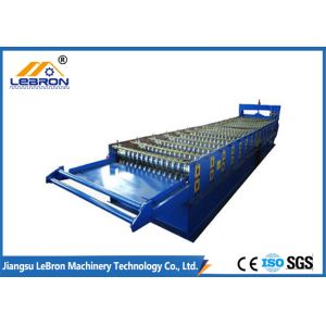 China PLC control system Factory directly sell Color Steel Tile Roll Forming Machine new type made in China on sale