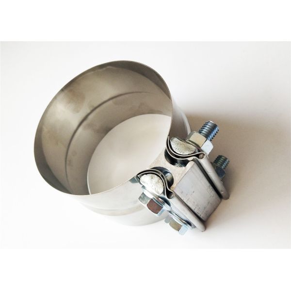 Quality 304 Bright Stainless Steel 0.02" Thick Lap Joint Clamp wholesale