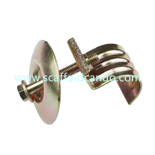 High bearing strength British pressed scaffolding toe board coupler, Limpet coupler 0.4KG for 48.3mmOD pipe