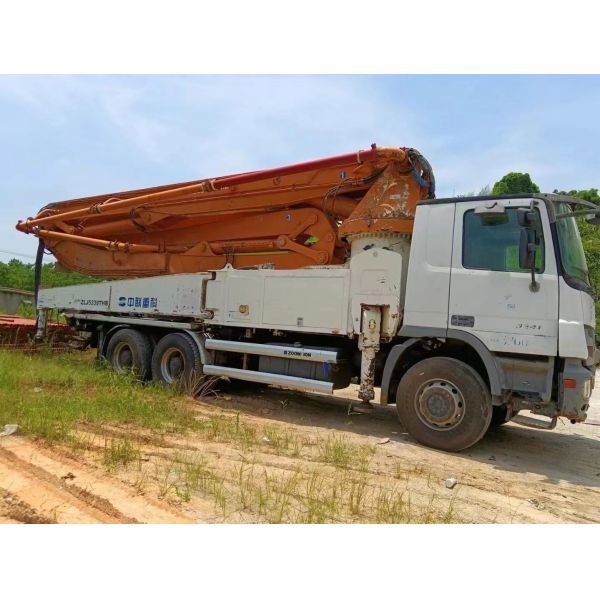 Quality Used 2013 Zoomlion 47 Meter on Benz Structure Cylinder Type Used wholesale