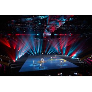 Holo Gauze Screen 3D Holographic Projection System Hologram Live Show