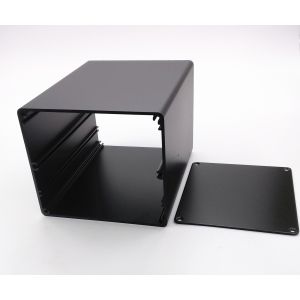 Matt Black 97*84*125mm Aluminum Box for Industrial Enclosure