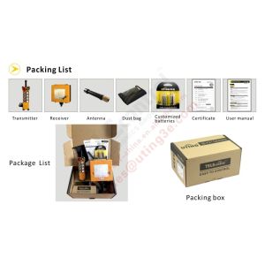 8 double speed and 1 single speed Industrial Hoist Remote Control F26-A3