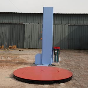 Stainless Steel Pallet Stretch Wrapping Machines 1.65m Dia Turntable Stretch