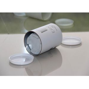 Recycled Cardboard Paper Tube packaging For Mug / Goblet With PP Plastic Lids