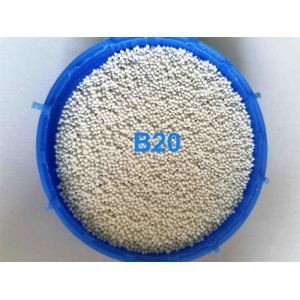 Low Wear Rate Ceramic Bead Blasting Media B60 B120 For Titanium Alloy /
