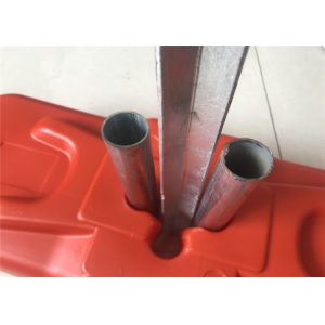 Hot Dipped Galvanized Star Picket For Temporary Fencing Panels 2.04kg per meter