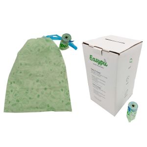 China AS4736 Certified Earth Friendly Dog Poop Bags Compostable Drawstring on sale