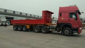 China 45 Ton Heavy Duty Semi Trailers With 8.0-20 Tires And 8000kg Tare Weight on sale