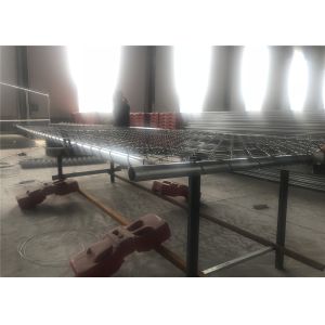 Chain Link Fence Panels Hot dipped To Be 366gram/sqm tube 32mm wall thickness