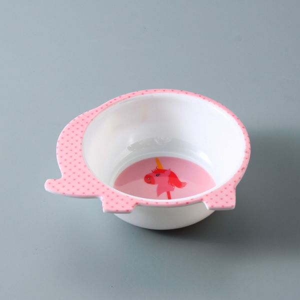 LFGB 5pc Divided Compartment Melamine Dinnerware Set