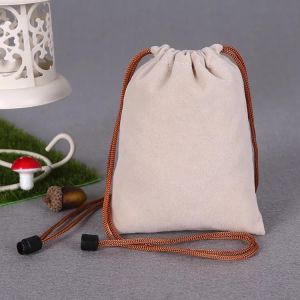 Customized Size Cotton Canvas Drawstring Bag With Heat Transfer Printing