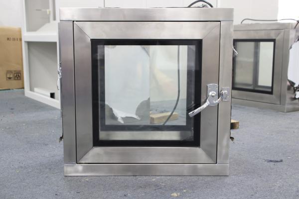 Quality Electromagnetic Interlock 304 SUS Static Pass Through Box Zone Sterilization wholesale