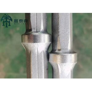 Hex 22x108mm Steel Integral Drill Rod with Chisel Head for Marble Quarry and