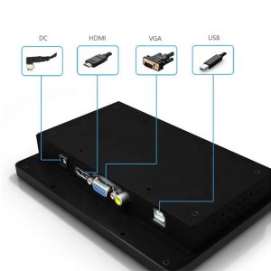 Shakeproof 1024x600 600cd/m2 7" Capacitive Touch Monitor