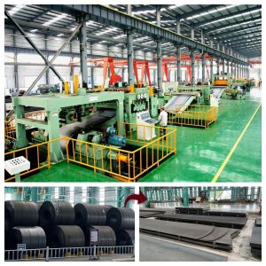 Gear-driven Sheet Uncoiling Leveling and Shearing Machine for Leveling Steel