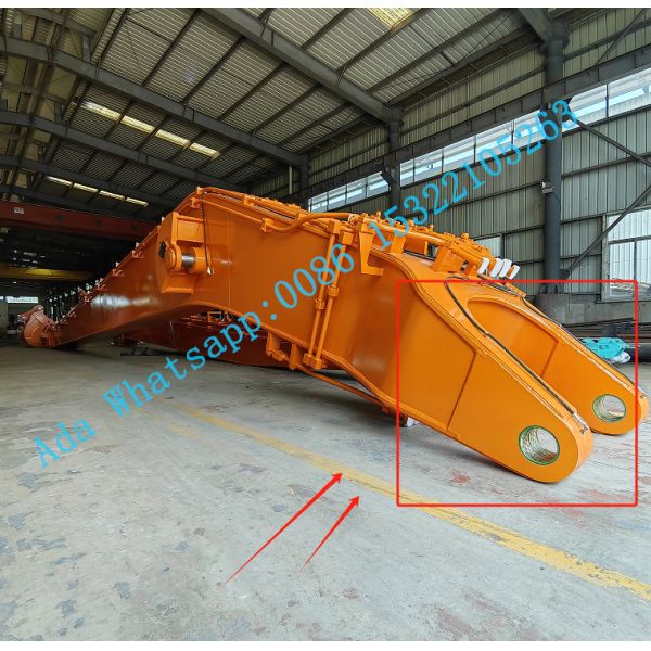 Custom Excavator Long Reach Boom Extension Arm for ZX1200 High Reach Projects