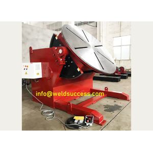 Load Capacity 10t Pipe Welding Positioners Rotary And Tilting Welding Turntable