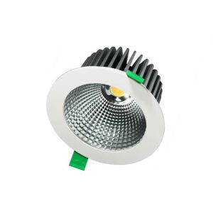 IP20 100 - 240VAC 1010 Lumen 15W Bridgelux COB LED Down Light With 50° Energy