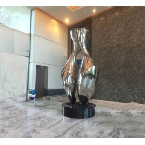 ODM / OEM Modern Abstract Sculpture Polished For Indoor Amazing Decoration