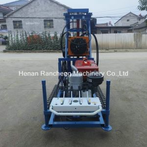 Max Depth 150m RCS200C Rubber Crawler Small Water Well Drilling Rig Machine