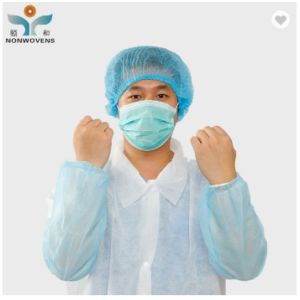 Eco Friendly PP Non Woven Fabric Arm Cover With Elastic Cuff For Home Cleaning