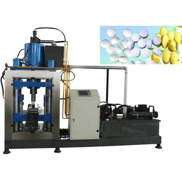 High Speed Hydraulic Tablet Press Machine Overload Protection Multifunctional