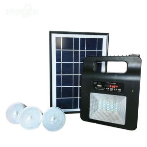 Power Outage 5 Watt Solar Emergency Lights With Mobile Phone Charger