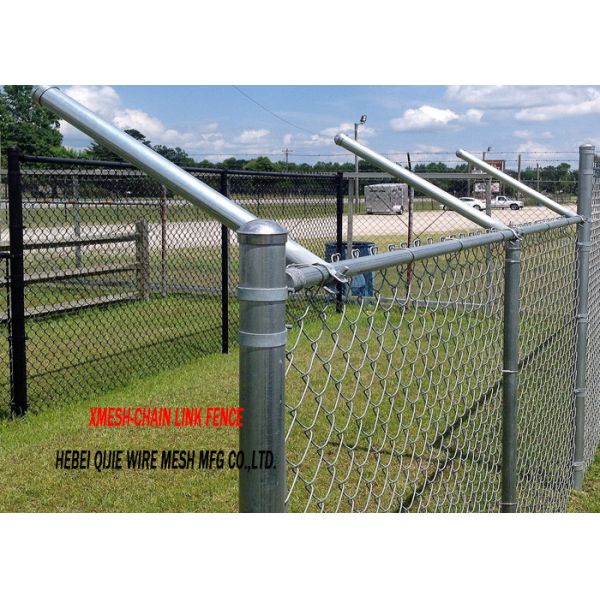 Quality Hot Dipped Galvanized Chain Link Garden Security Wire Mesh Iron Metal Farm Fence for Garden wholesale