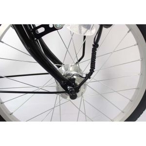 Lightweight 10kg Classic Bicycle / City Bike 6-Speed With Platform Pedals Steel