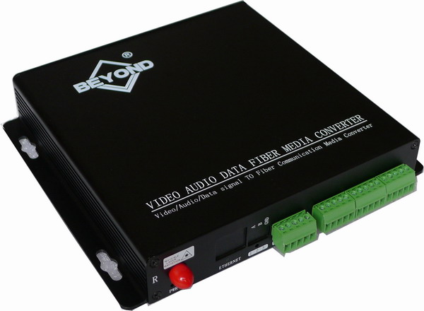 Broadcast 16 channel Fiber Optic Audio Multiplexer,8-CH BI-DI audio to fiber