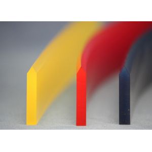 9*50mm 45-70A Industrial PU Polyester sharp Screen Printing Squeegee Scraper