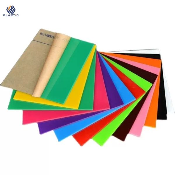 Quality Transparent / Opaque Color Acrylic Sheet High Impact Resistance 1.5mm-300mm Thick wholesale
