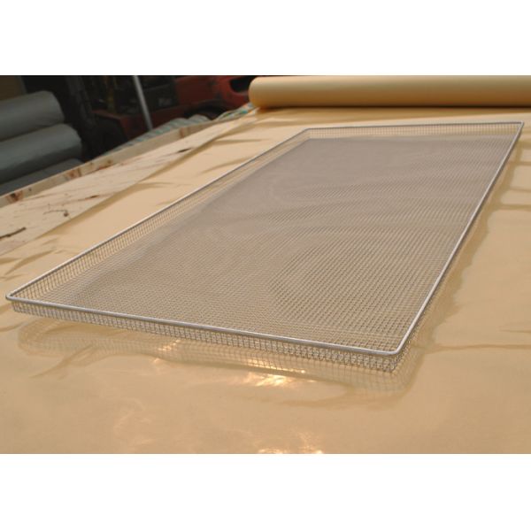 Food Grade Wire Mesh Tray For Vegetable Dehydration , Corrosion Resistant