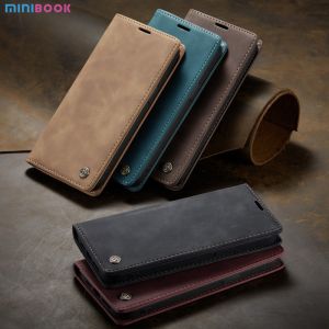 Minibook 2022 Genuine Vegetable Tanned Leather Full Protective Phone Case for