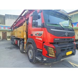 SYM5446THB 2020 Used Truck-Mounted Concrete Pump Stable Condition Cylinder Type