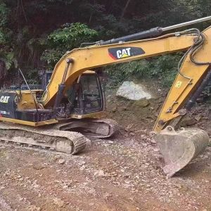 Used Cat 313 313D 313D2gc Mini Crawler Excavator Multifunctional 13 Ton Machine