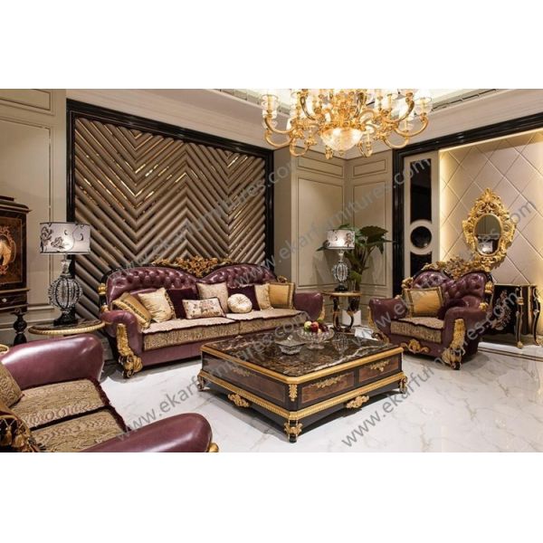 Quality Golden furniture low table sculpture coffee table TT-019 wholesale