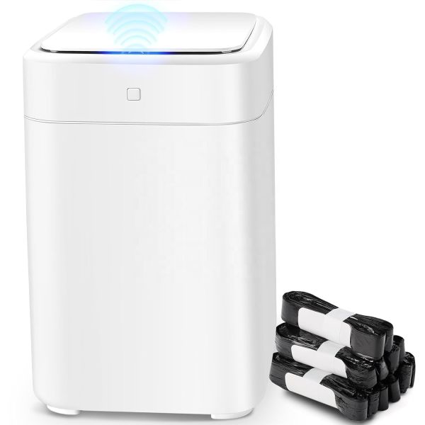 Customized Trash Can Automatic Bag PE Biodegradable Litter Bags 7m For Smart