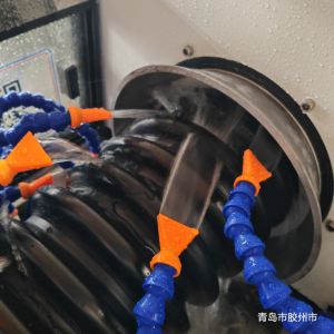 Pe Pipe Spiral Pipe Extrusion Line Id 50-200mm 380V 50HZ Power Supply