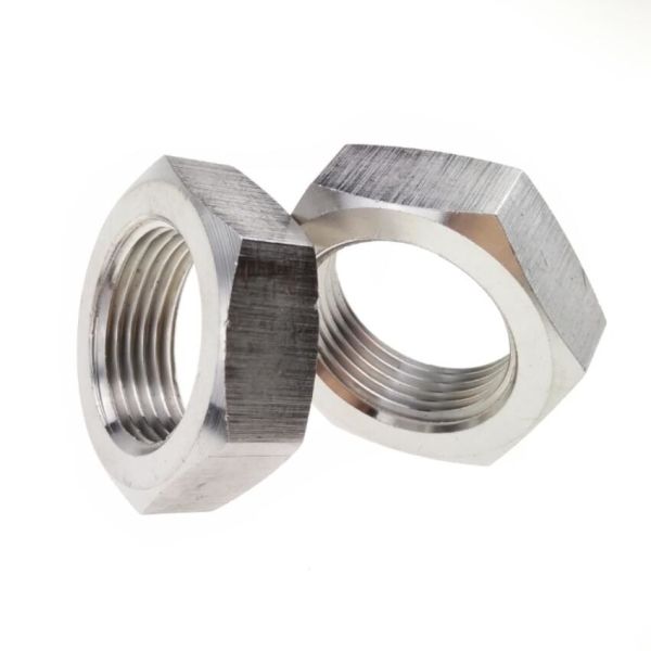 Quality A4-70 Stainless Steel Thin Hex Nuts M12 Fastener DIN 439 Standard wholesale