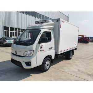 Direct Supply Foton Small Box Refrigerator Trucks for Delivery Horsepower 150hp