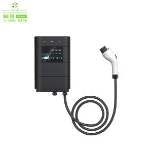 Cheap CTS ABS PC Material Portable AC EV Charger Type 1 Type 2 16A 32A For Electric Car for sale
