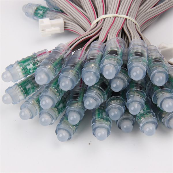 Quality IP67 Waterproof SPI RGB 12MM LED Pixel Miracle Bean 5V 12V Led Pixel Light wholesale